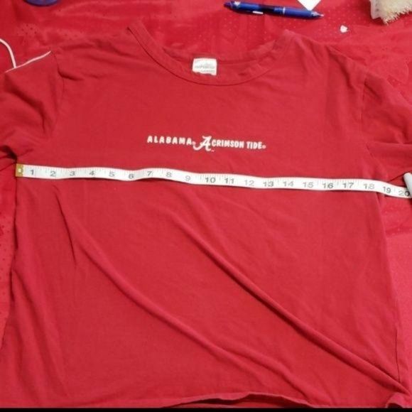 Sideline Alabama Football Red  Crimson Tide Long Sleeve Shirt‎ Size XL - Picture 2 of 7